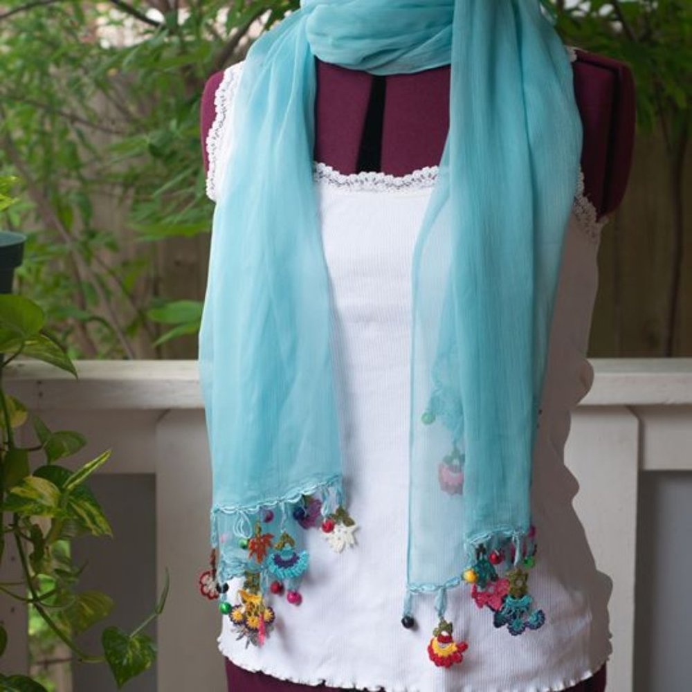 Handmade Anatolian Silk Scarf
